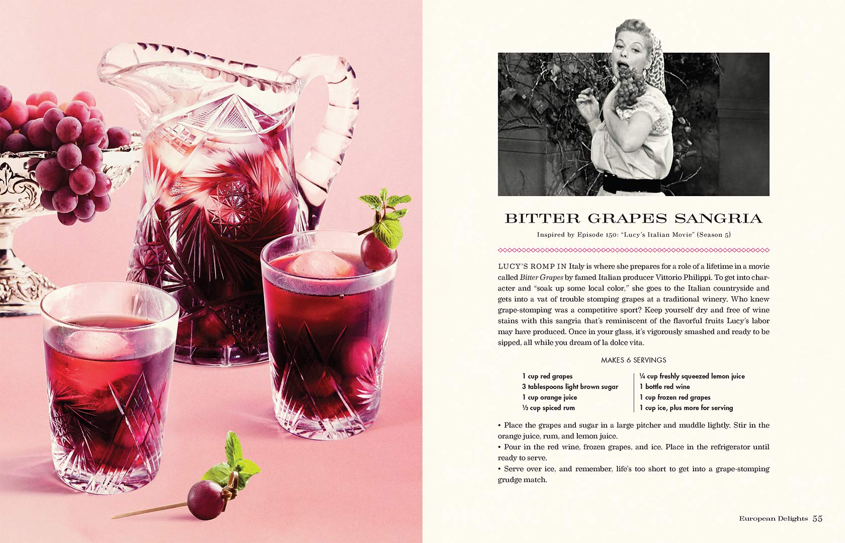 the i love lucy cookbook: classic recipes inspired by the iconic tv show