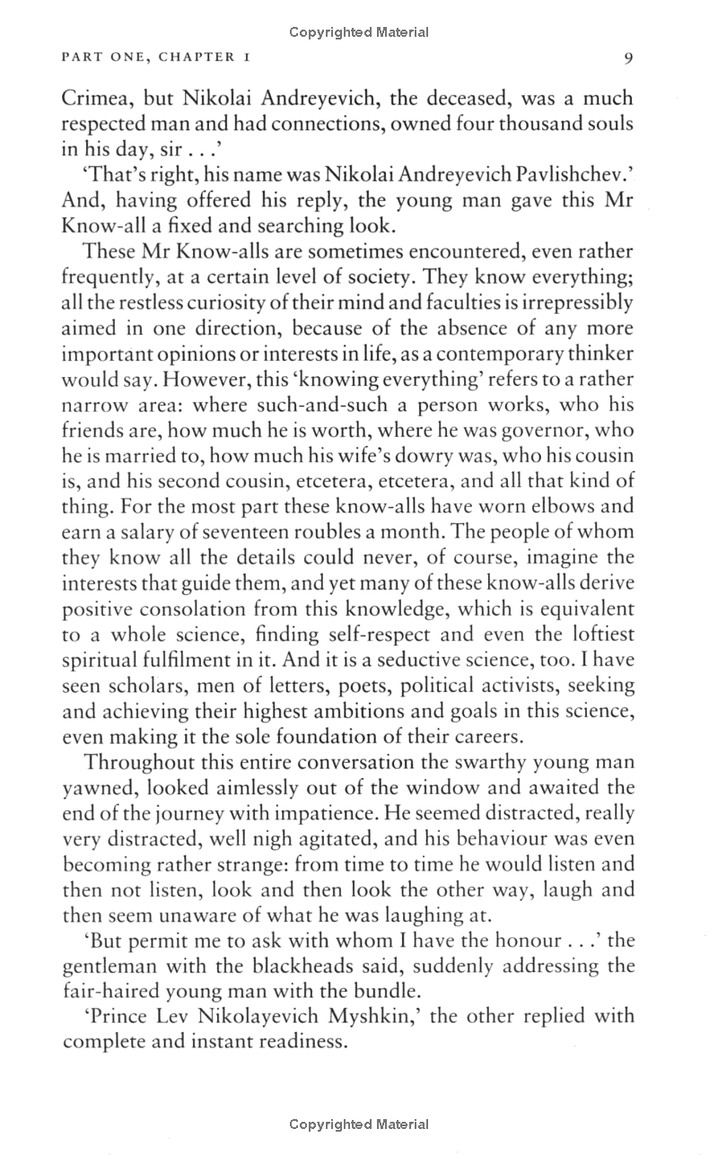 the idiot (penguin classics)