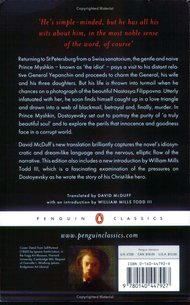 the idiot (penguin classics)
