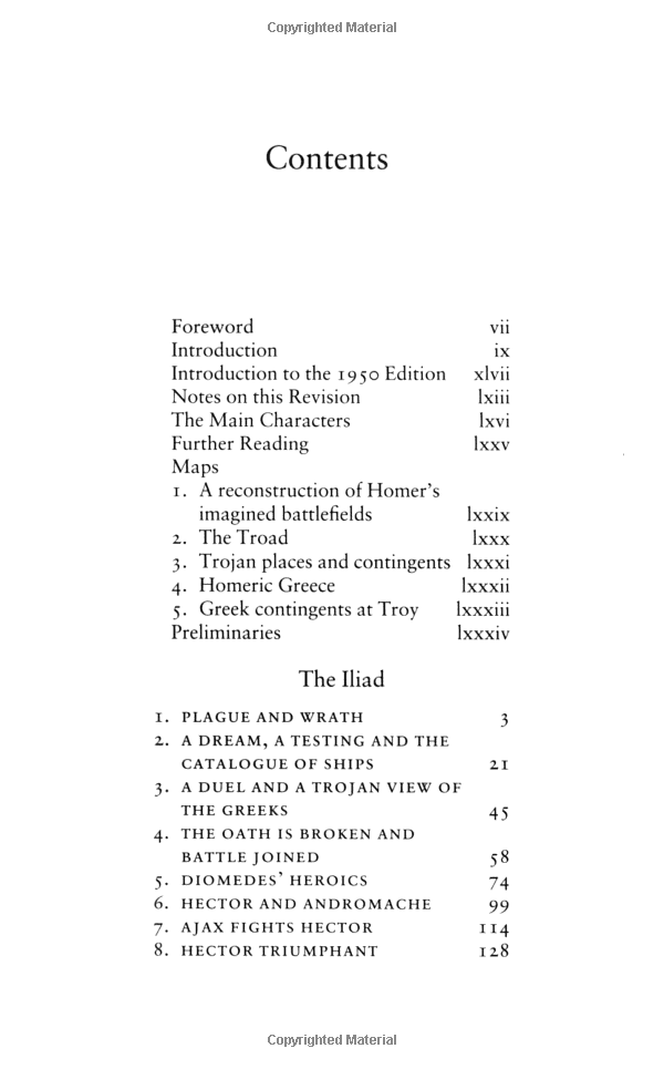 the iliad (penguin classic)