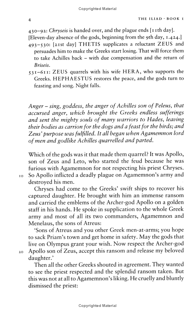 the iliad (penguin classic)