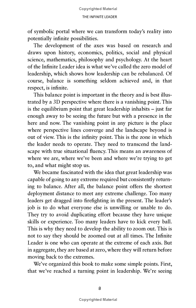 the infinite leader: balancing the demands of modern business leadership (kogan page inspire)