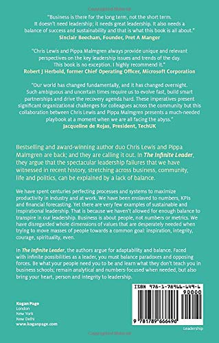 the infinite leader: balancing the demands of modern business leadership (kogan page inspire)