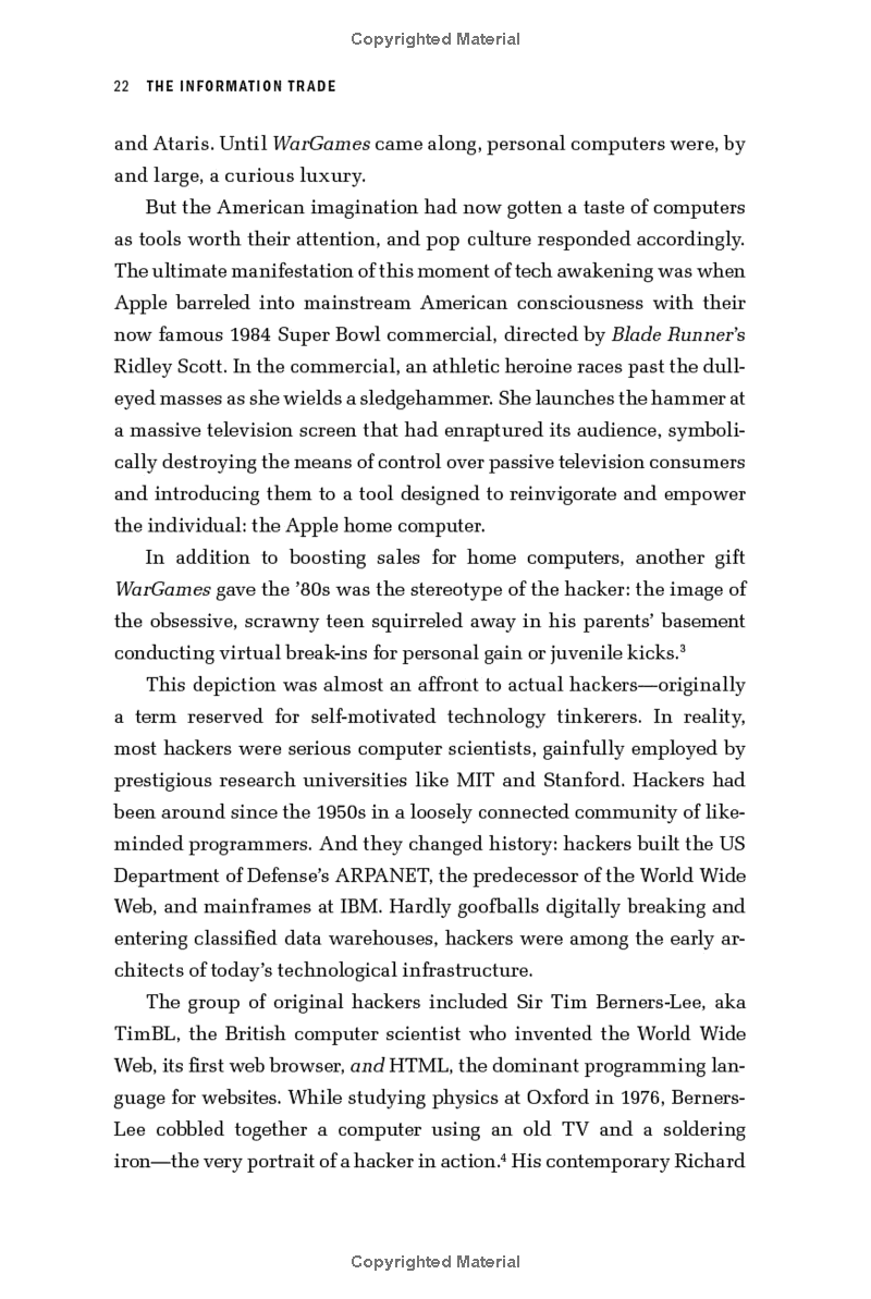 the information trade