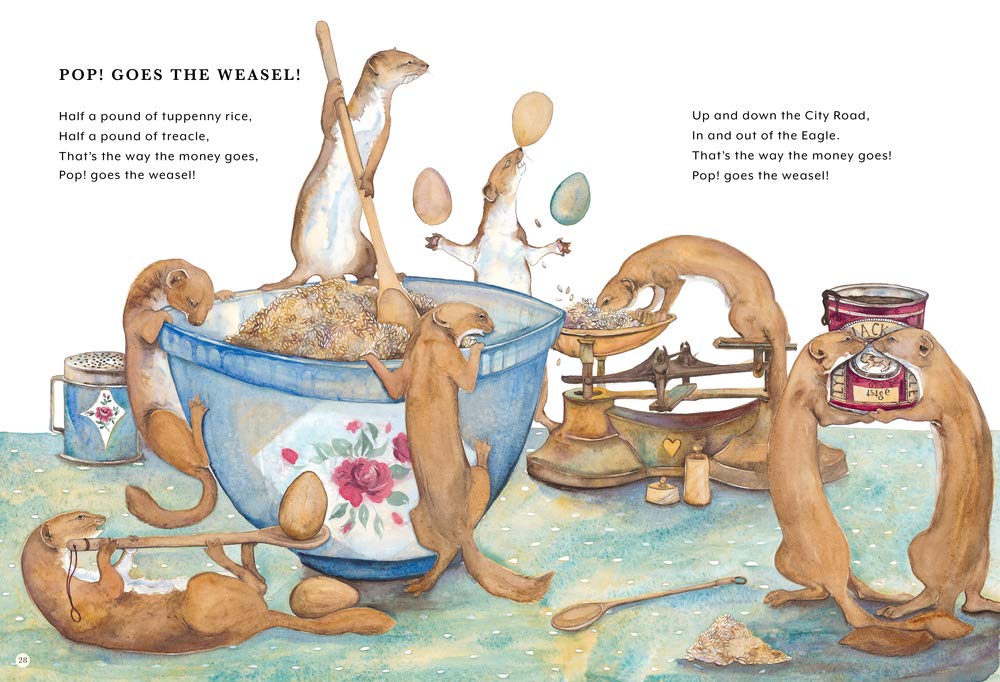 the jackie morris book of classic nursery rhymes