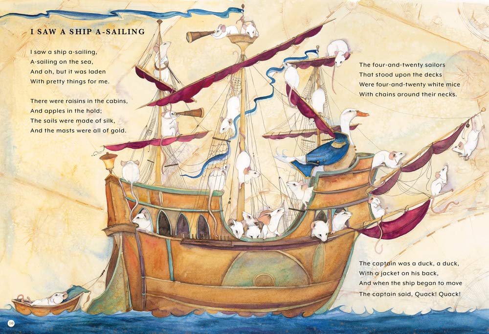 the jackie morris book of classic nursery rhymes