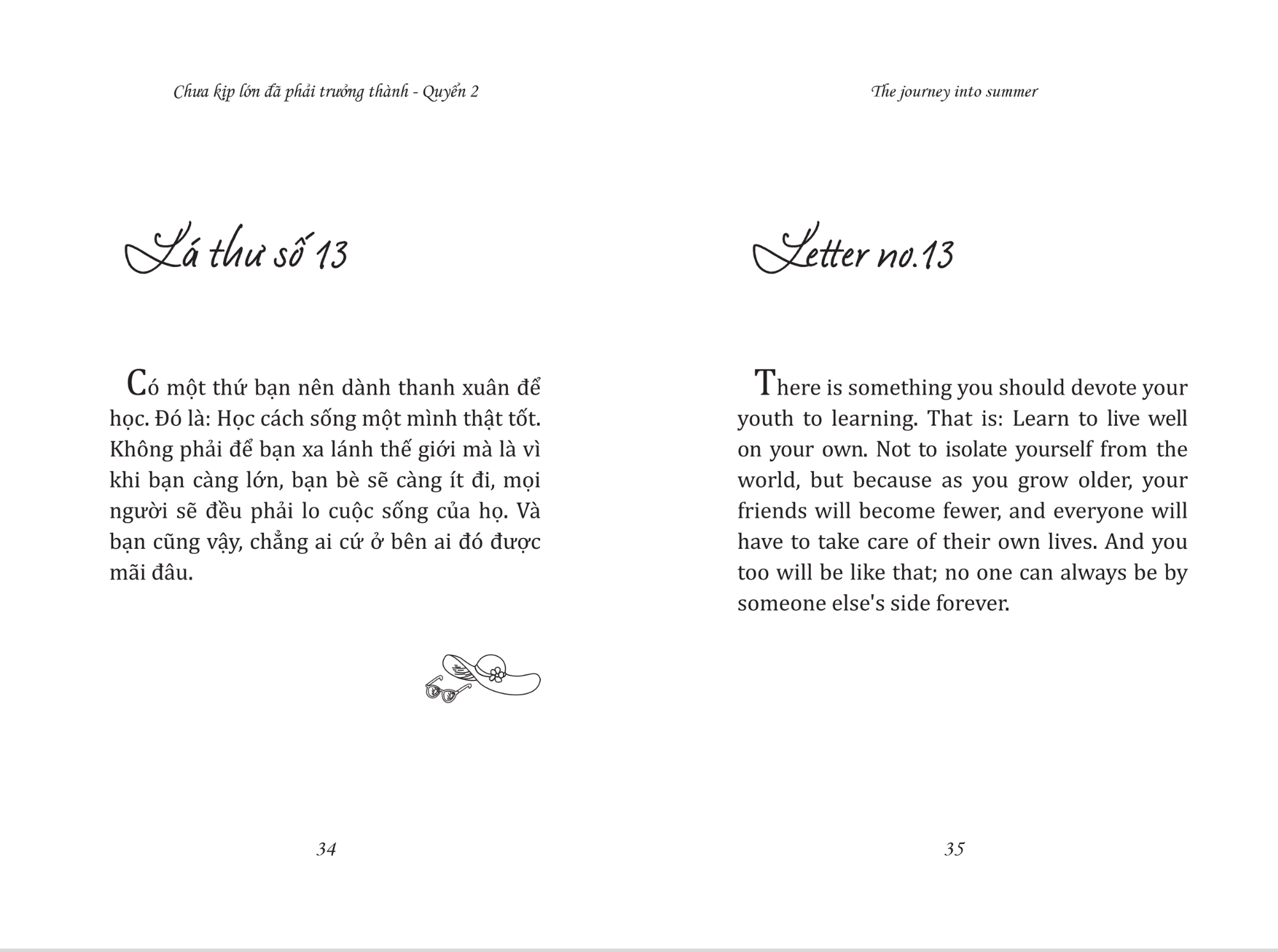 the journey into summer - chưa kịp lớn đã phải trưởng thành - quyển 2 - phiên bản mùa hè