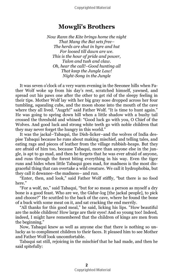 the jungle book (collins classics)