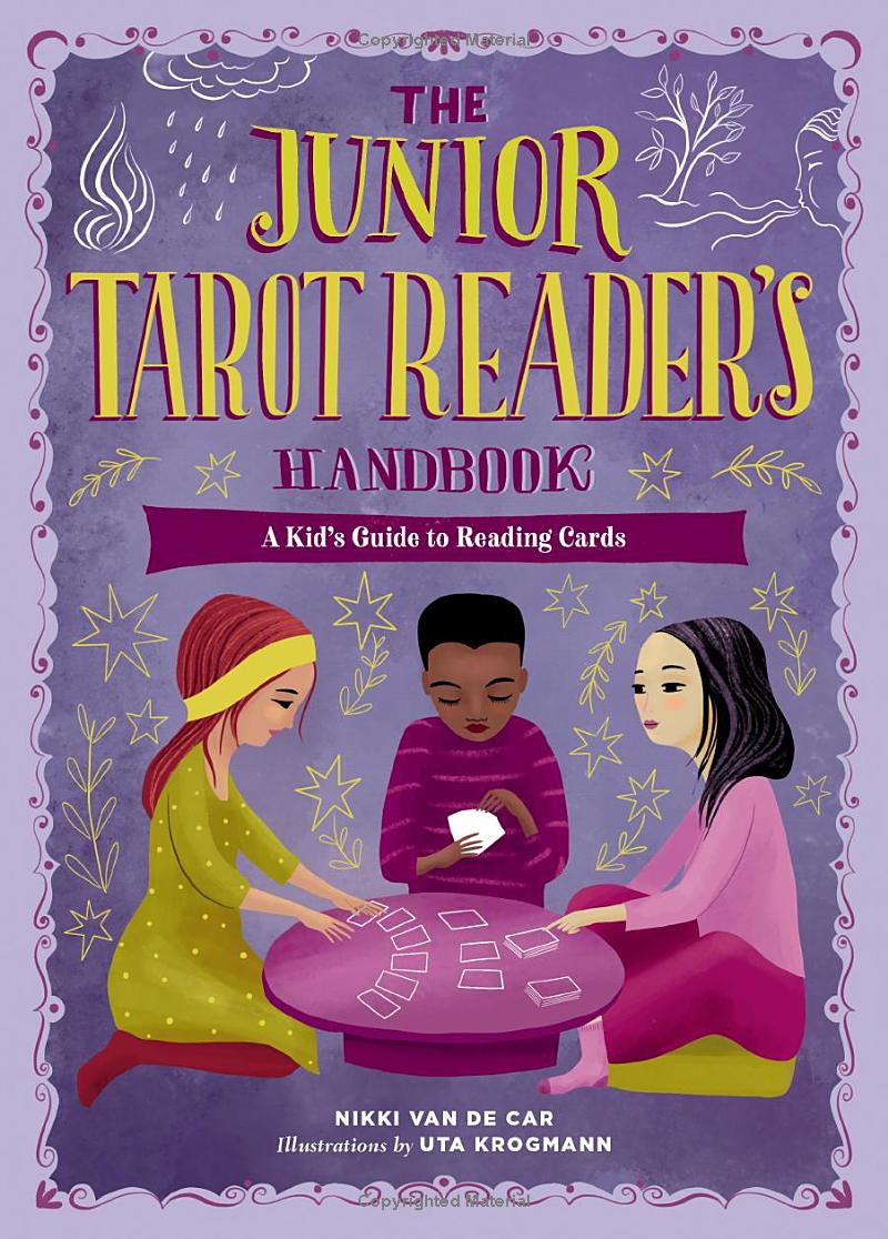 the junior tarot reader's handbook: a kid's guide to reading cards