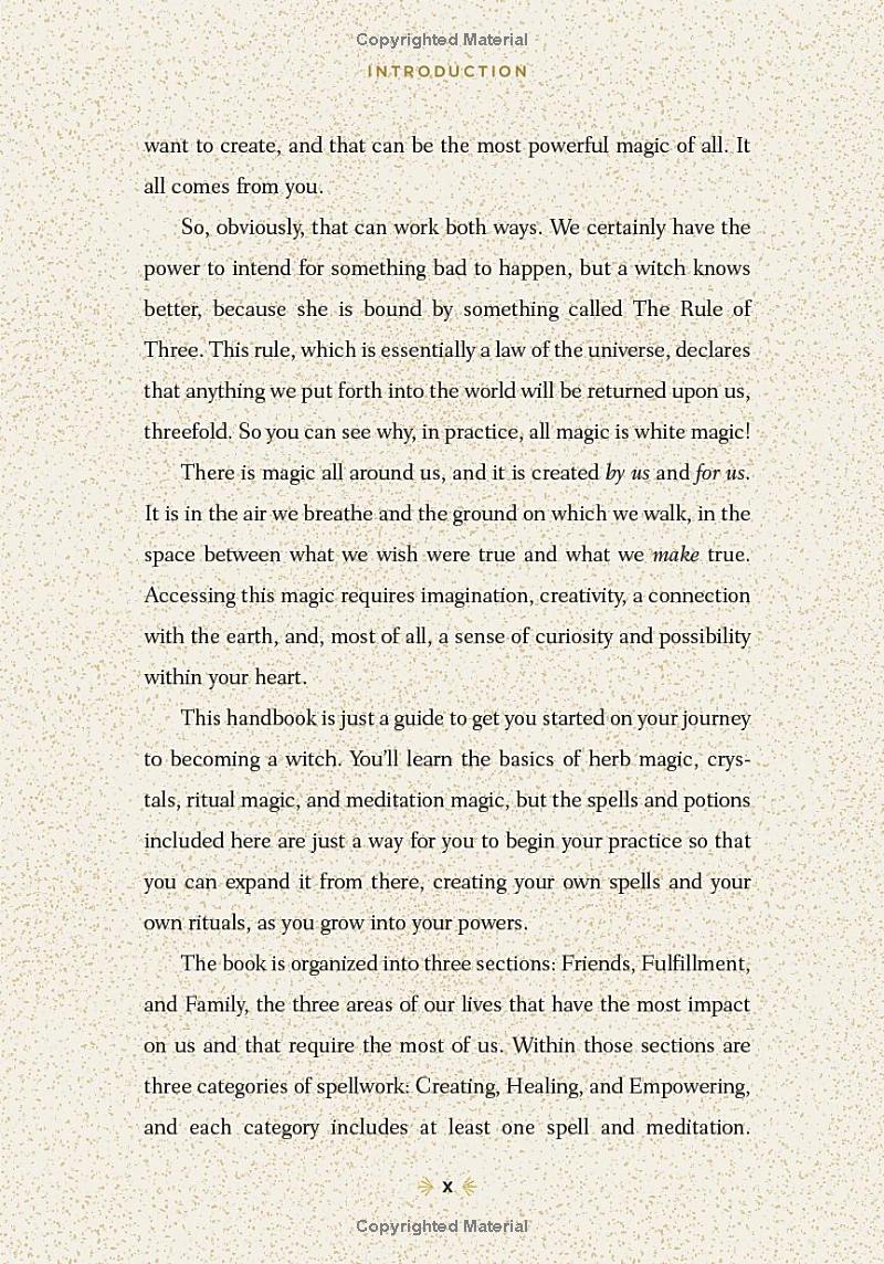 the junior witch's handbook: a kid's guide to white magic, spells, and rituals