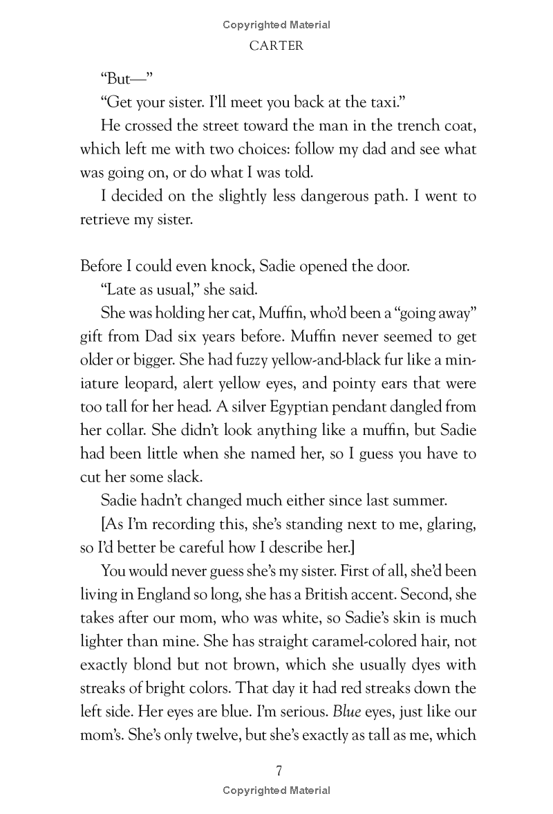 the kane chronicles, book 1 - the red pyramid