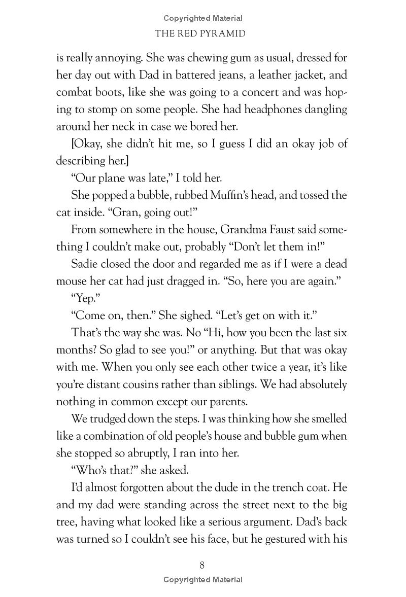 the kane chronicles, book 1 - the red pyramid