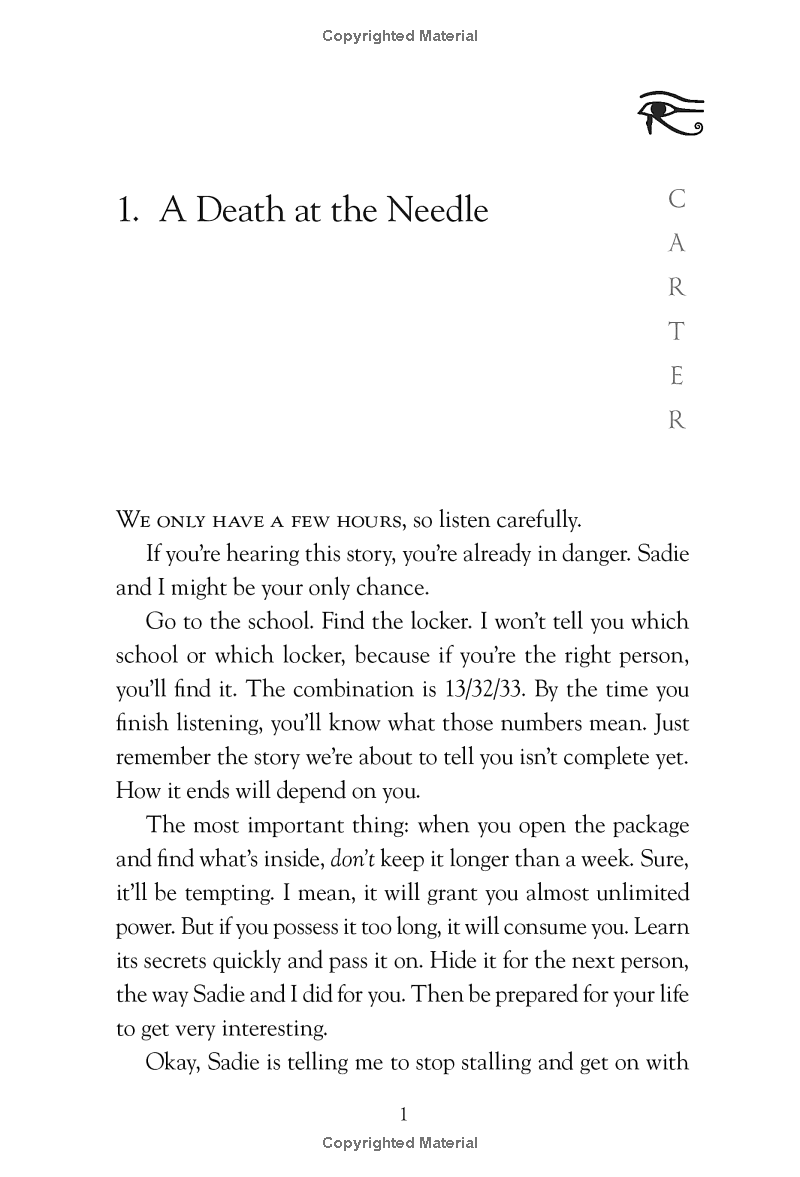 the kane chronicles, book 1 - the red pyramid