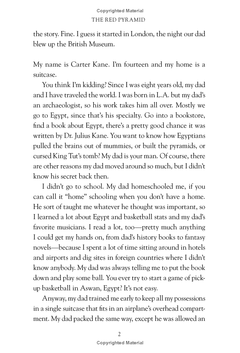 the kane chronicles, book 1 - the red pyramid