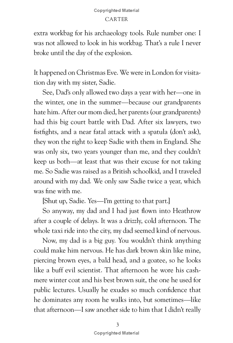 the kane chronicles, book 1 - the red pyramid