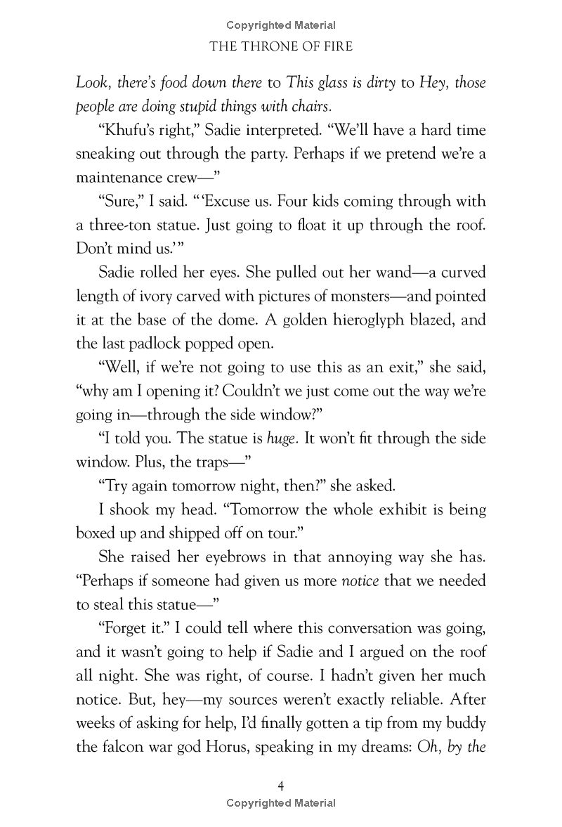 the kane chronicles, book 2 - the throne of fire