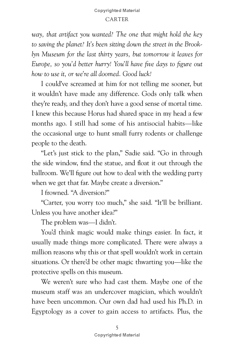 the kane chronicles, book 2 - the throne of fire