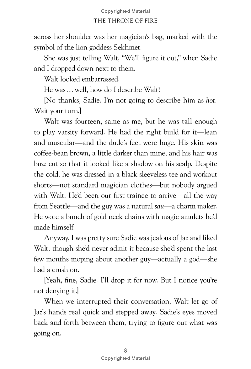 the kane chronicles, book 2 - the throne of fire