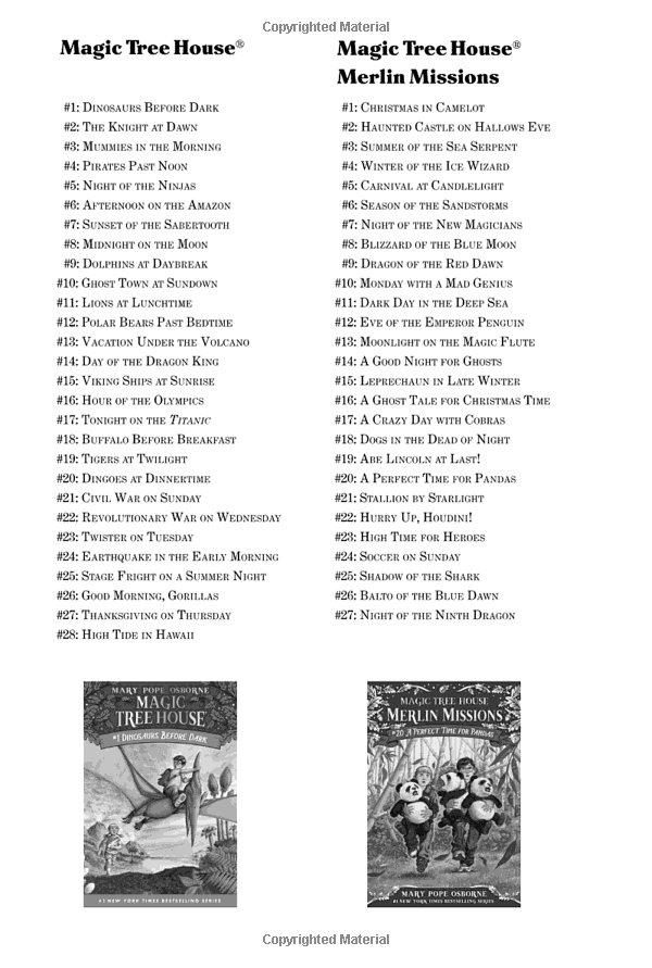 the knight at dawn (magic tree house, no. 2)