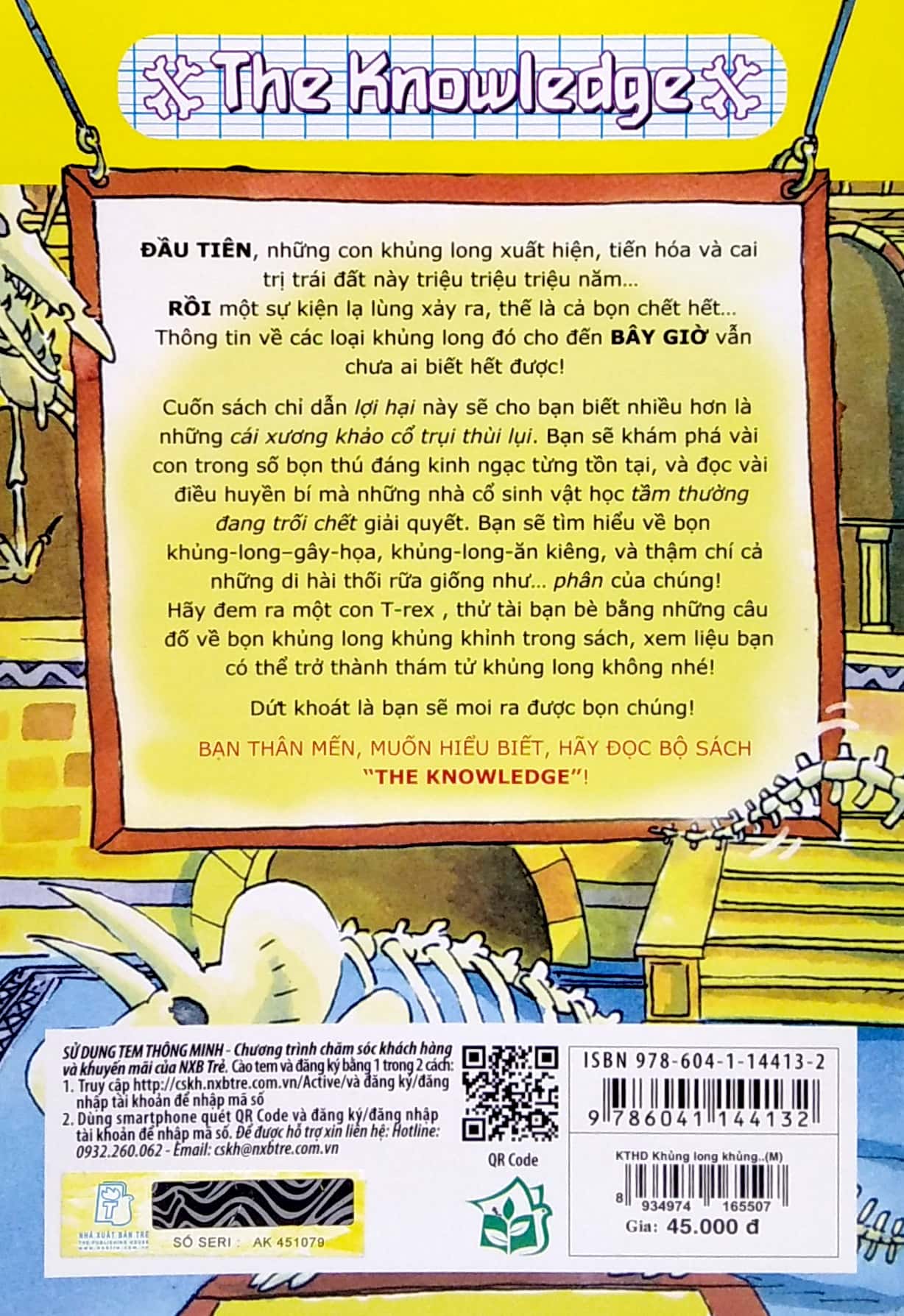 the knowledge - khủng long khủng khỉnh (tái bản 2022)