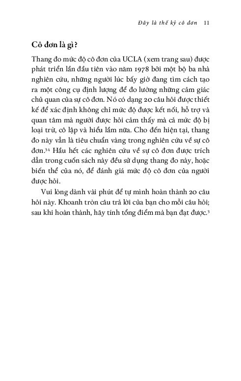 thế kỷ cô đơn - xích lại gần nhau trong một thế giới ngày càng xa cách