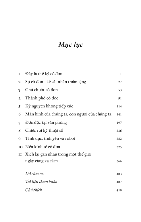 thế kỷ cô đơn - xích lại gần nhau trong một thế giới ngày càng xa cách