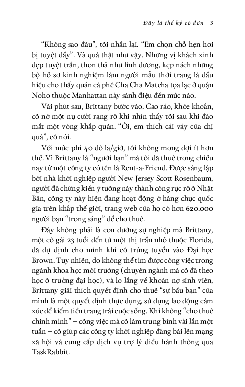 thế kỷ cô đơn - xích lại gần nhau trong một thế giới ngày càng xa cách