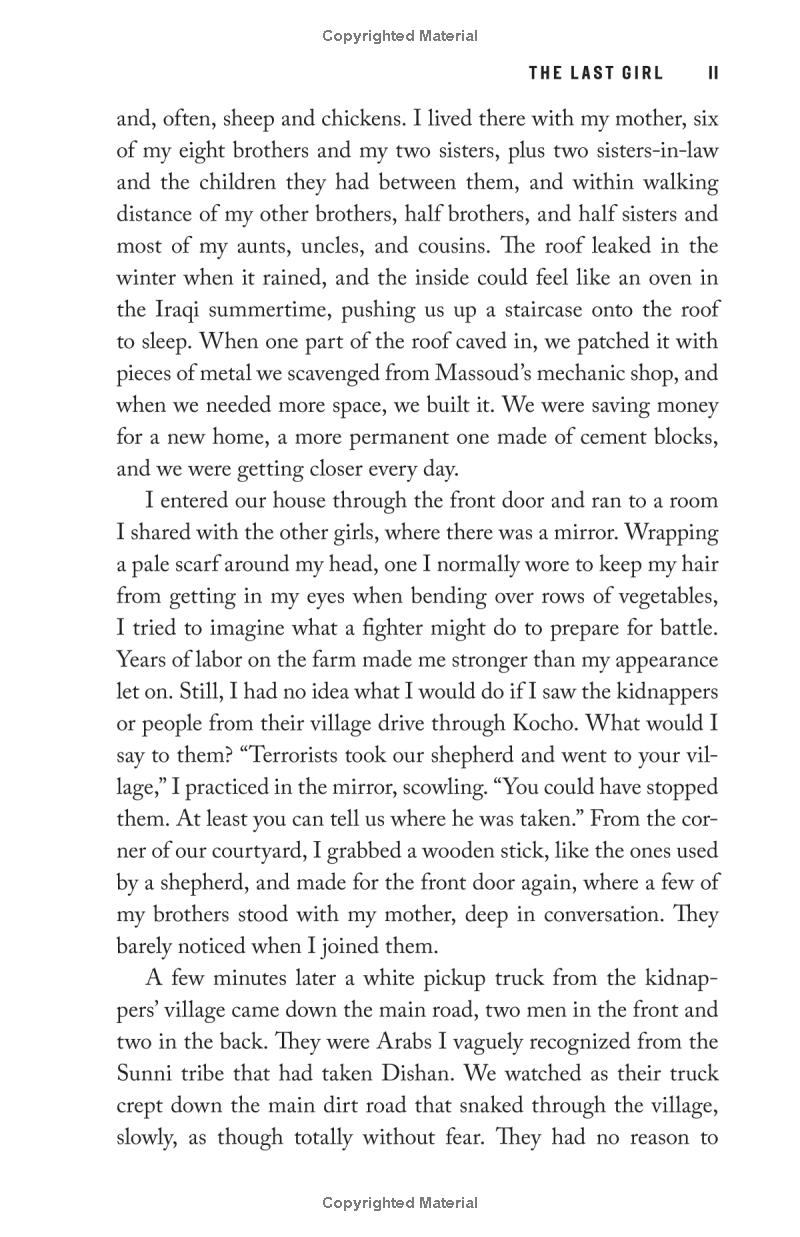 the last girl: my story of captivity and my fight against the islamic state