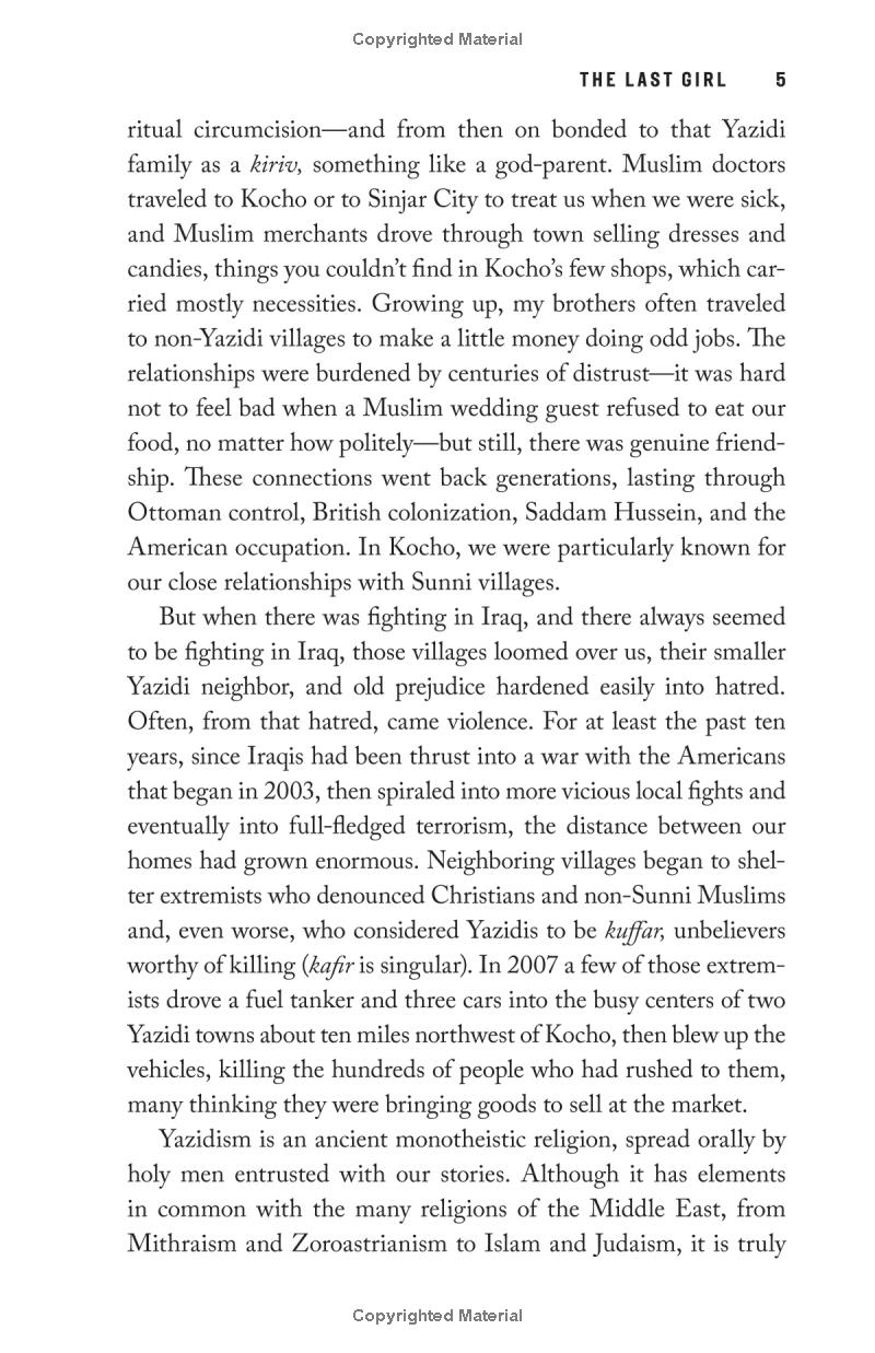 the last girl: my story of captivity and my fight against the islamic state