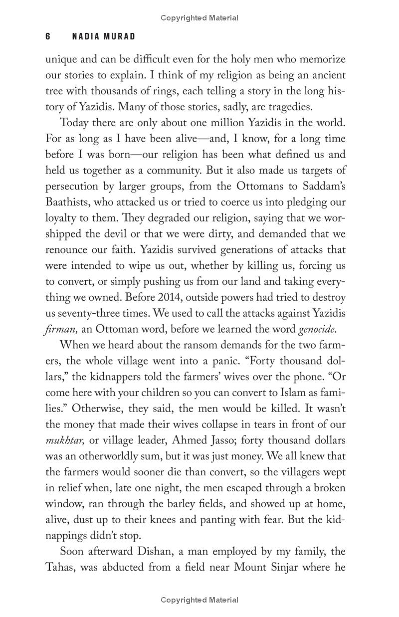 the last girl: my story of captivity and my fight against the islamic state