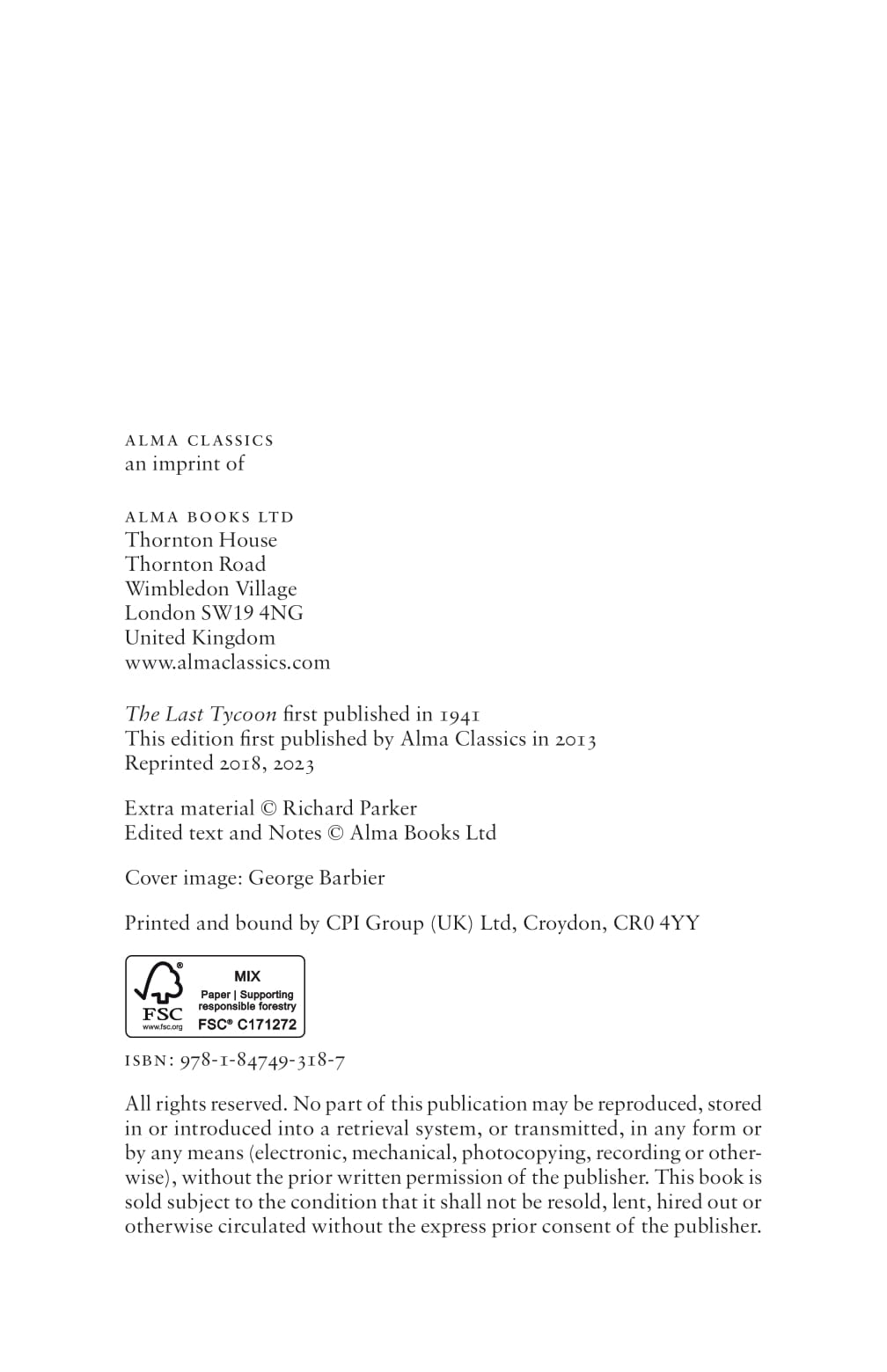 the last tycoon