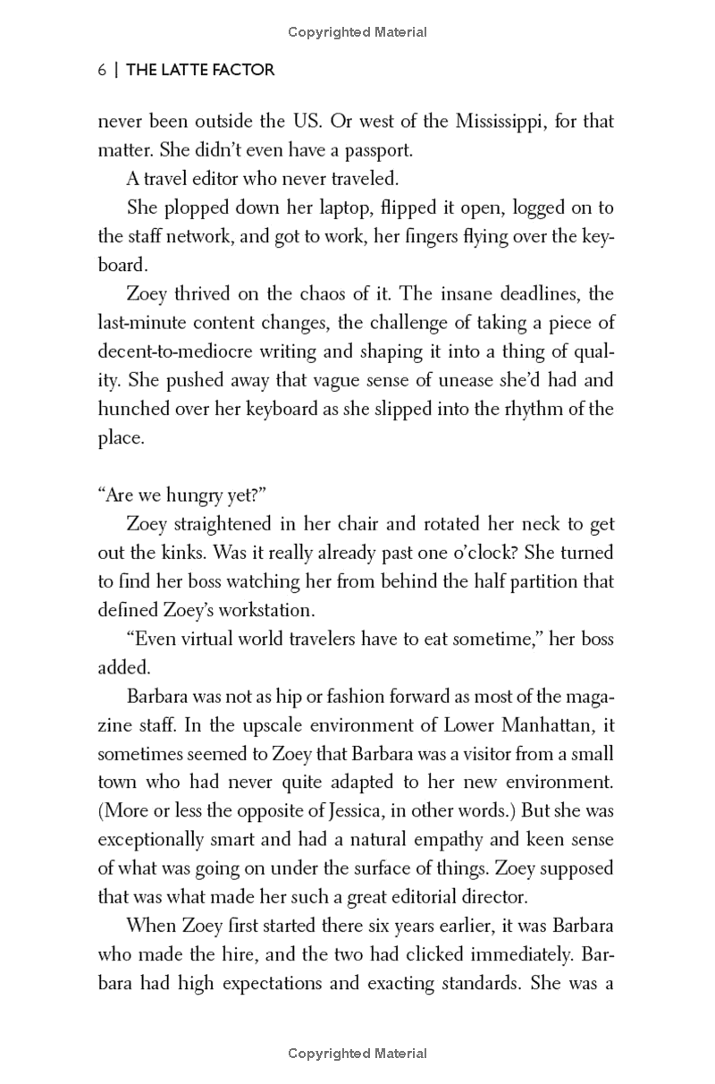 the latte factor: why you don't have to be rich to live rich