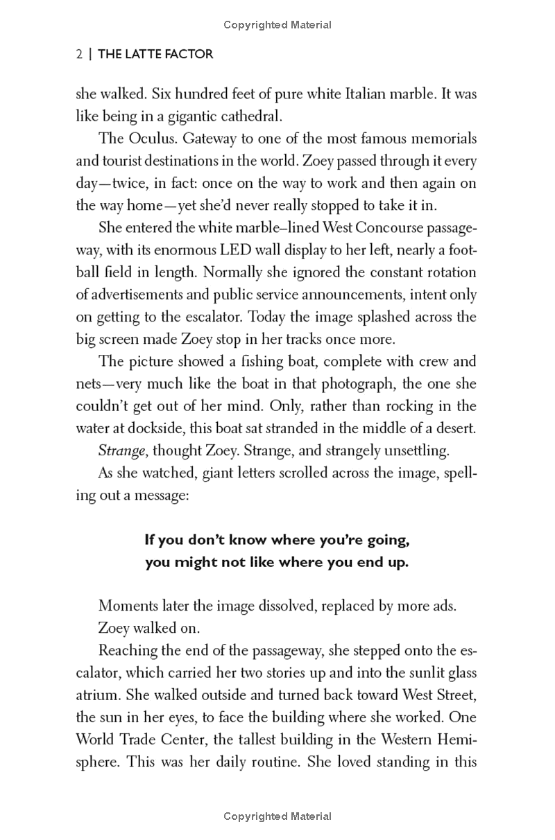 the latte factor: why you don't have to be rich to live rich