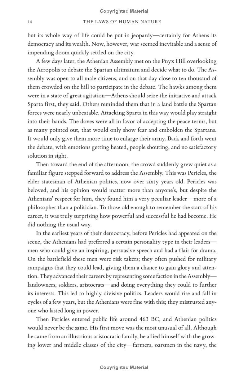 the laws of human nature