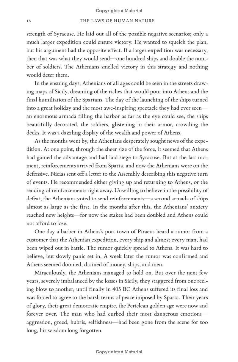 the laws of human nature