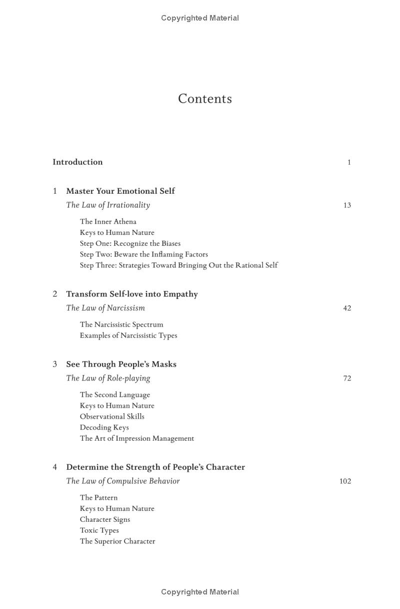 the laws of human nature