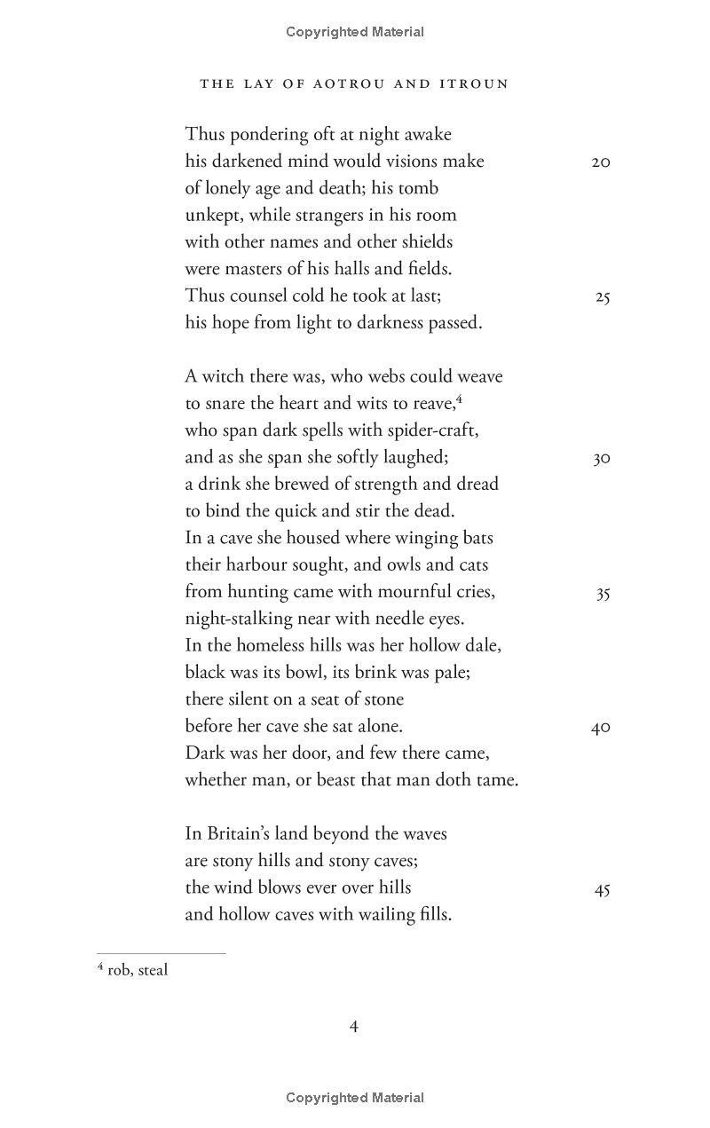 the lay of aotrou and itroun