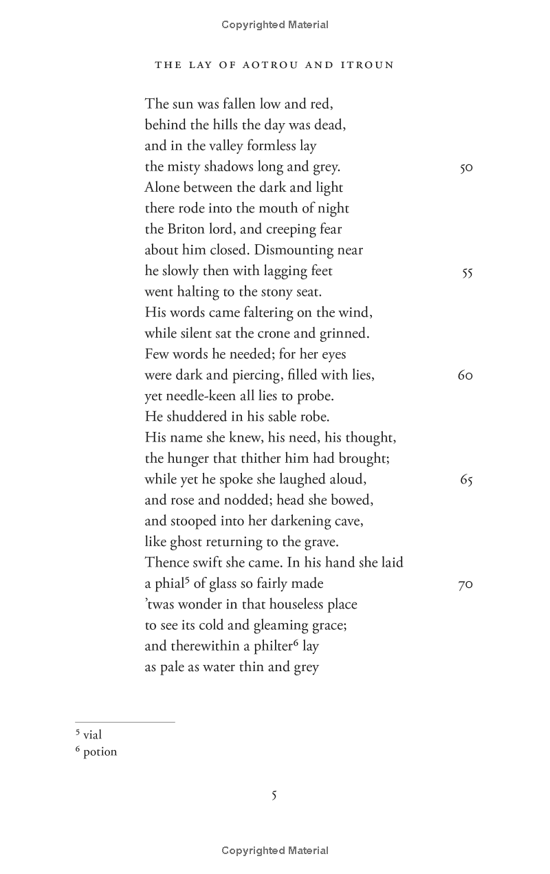 the lay of aotrou and itroun