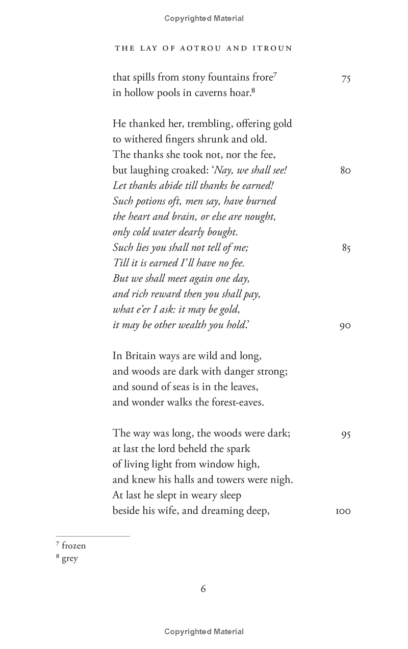 the lay of aotrou and itroun