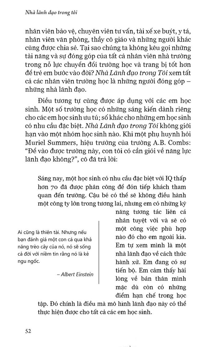 the leader in me - nhà lãnh đạo trong tôi