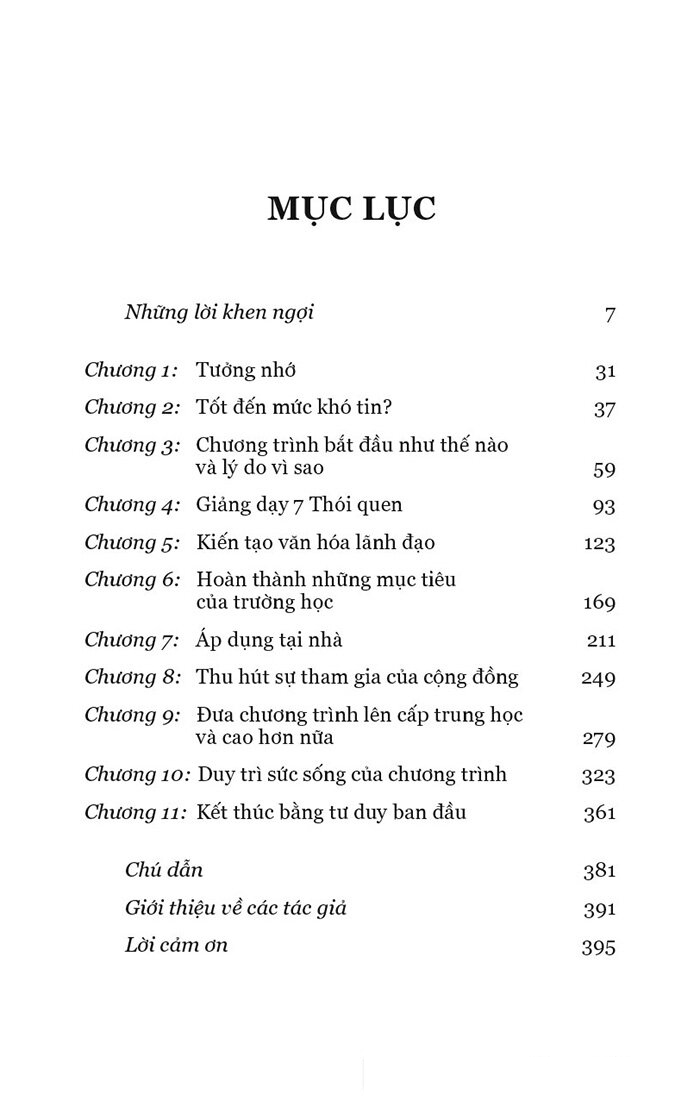 the leader in me - nhà lãnh đạo trong tôi