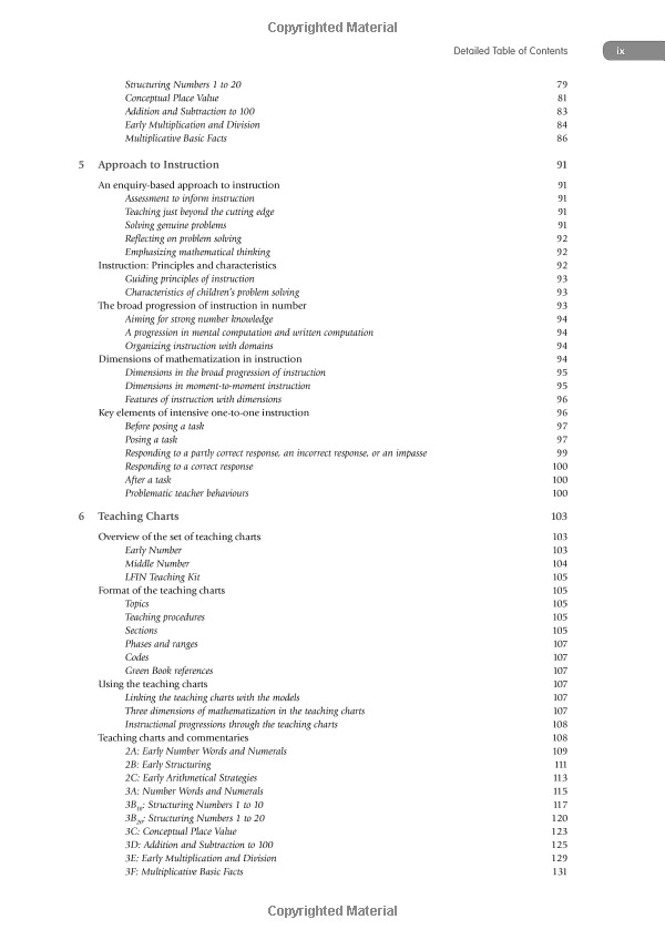 the learning framework in number: pedagogical tools for assessment and instruction (math recovery)