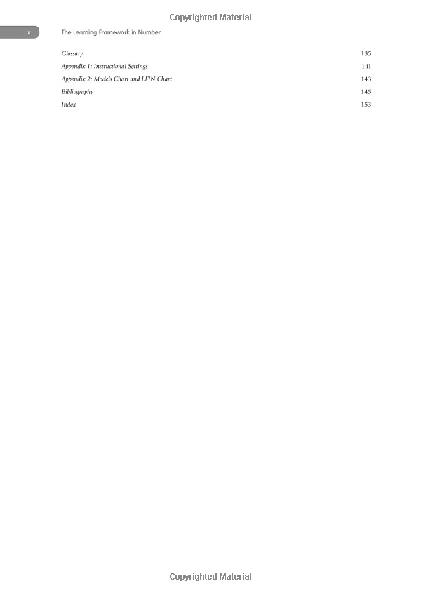 the learning framework in number: pedagogical tools for assessment and instruction (math recovery)