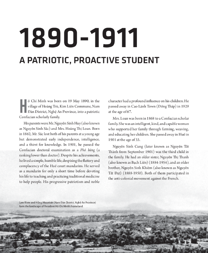 the legacy of hồ chí minh - uncle hồ - the name that illuminates việt nam's beauty - bìa cứng