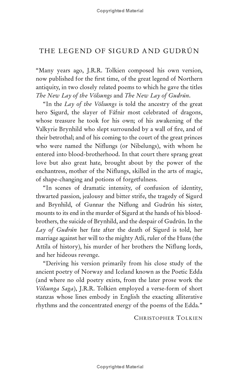 the legend of sigurd and gudrun