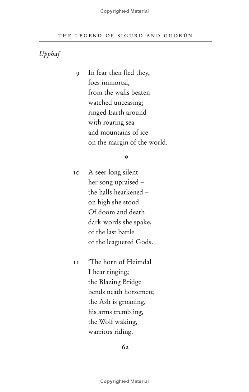 the legend of sigurd and gudrun