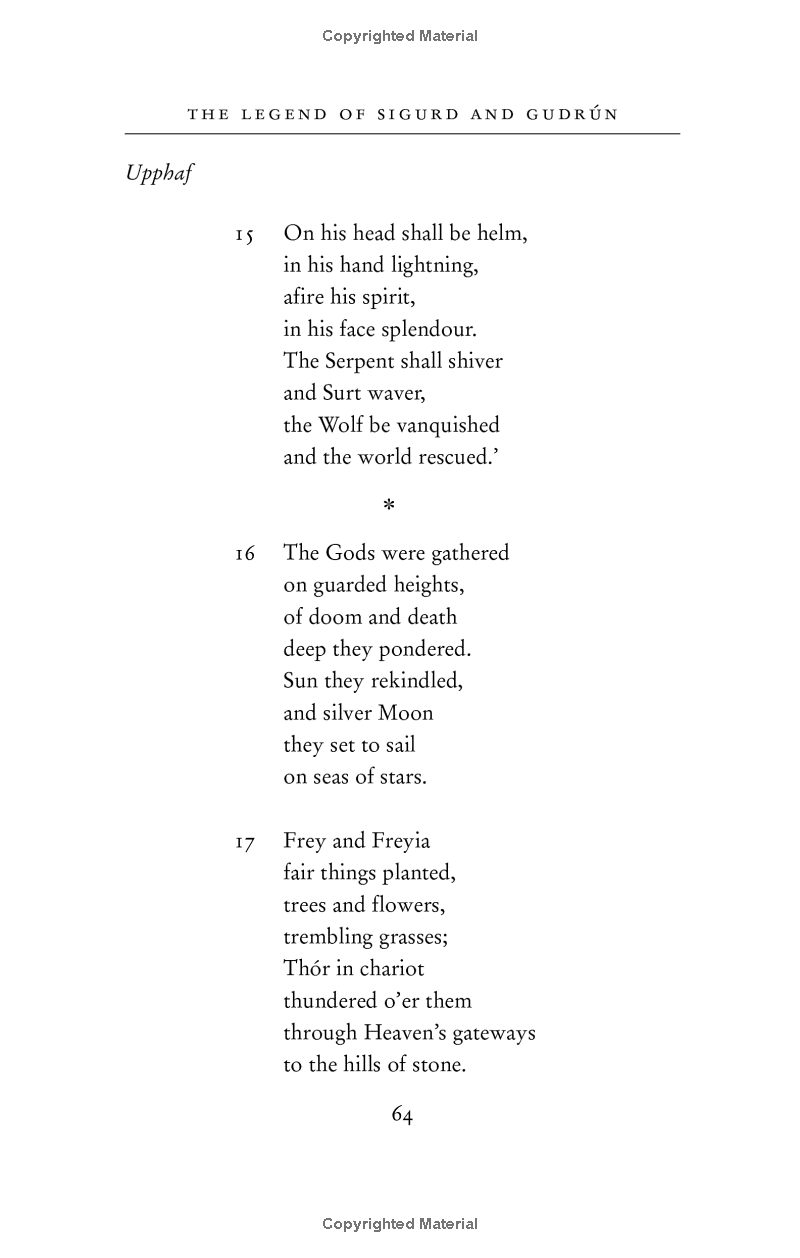 the legend of sigurd and gudrun