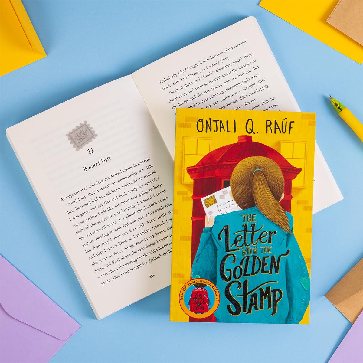 The Letter With The Golden Stamp