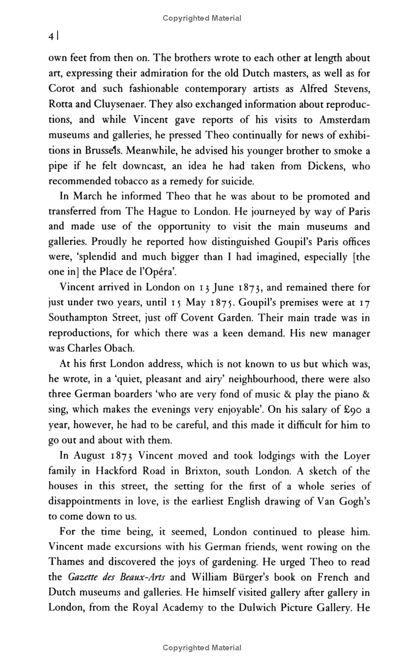 the letters of vincent van gogh