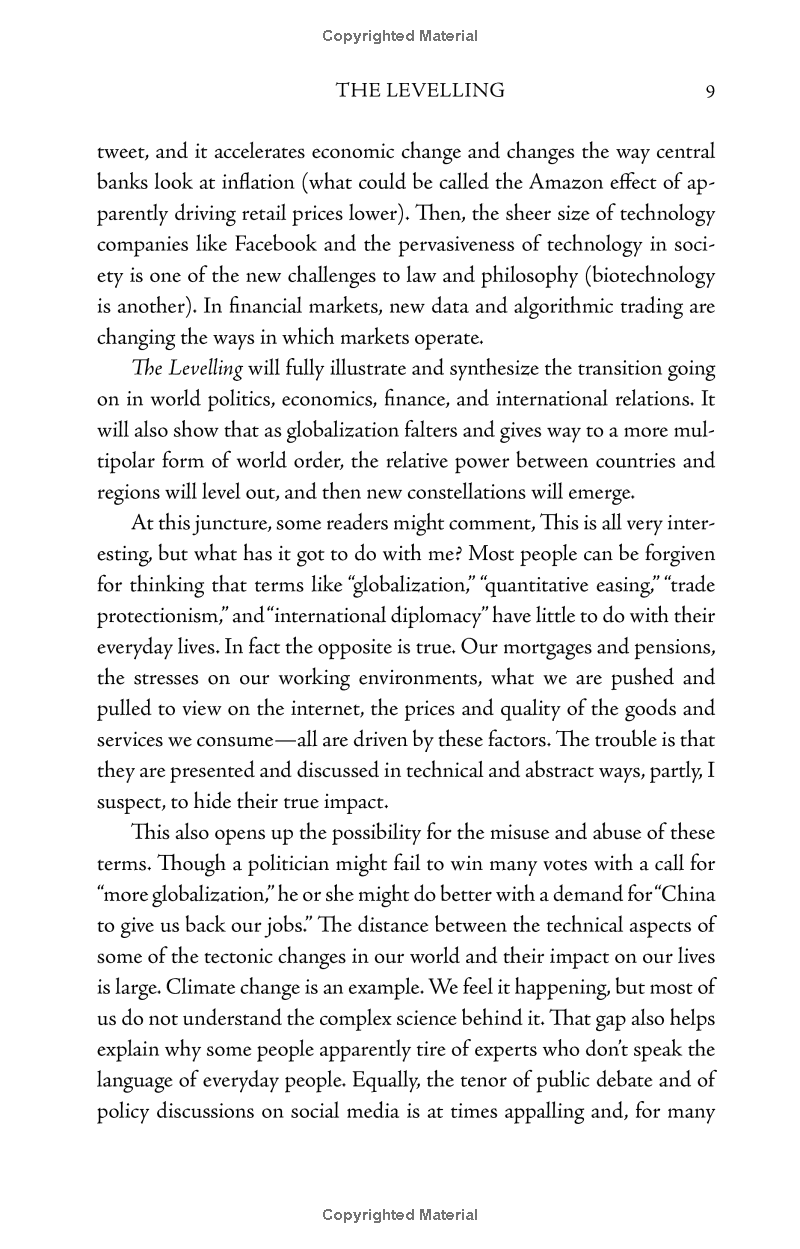 the levelling: what's next after globalization